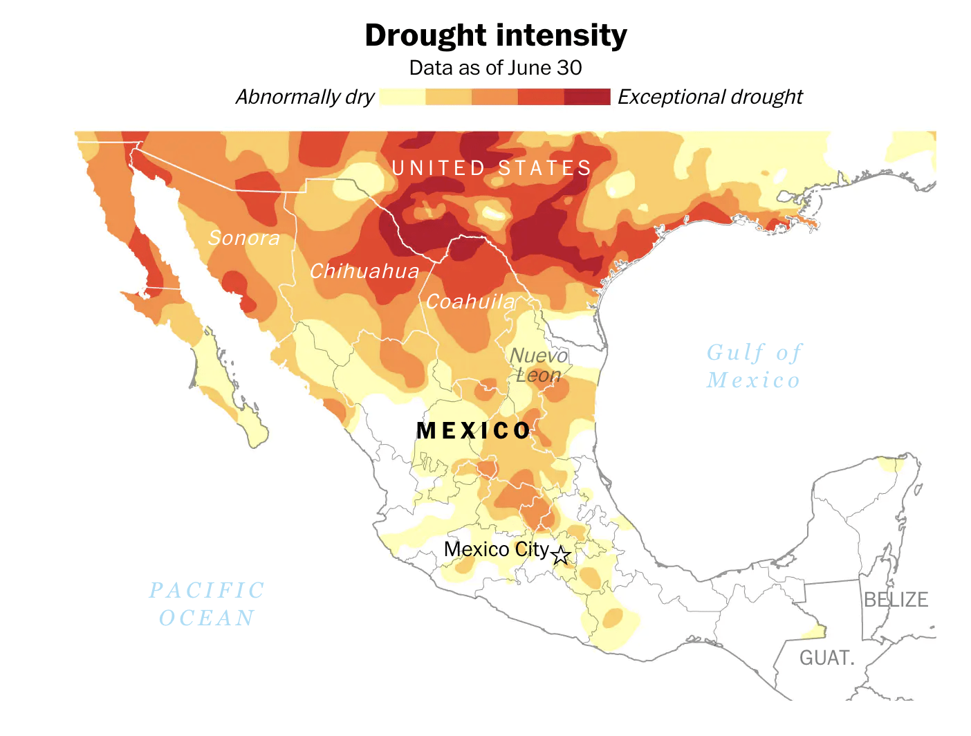 Water Politics Northern Mexico's Historic Water Shortage in Summer 2022 ...